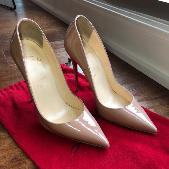 CHRISTIAN LOUBOUTIN - So Kate Nude Patent - Picture 2 of 8